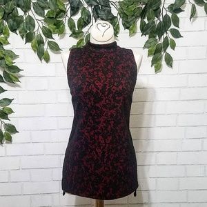 Michael Kors High Neck Lace Tank